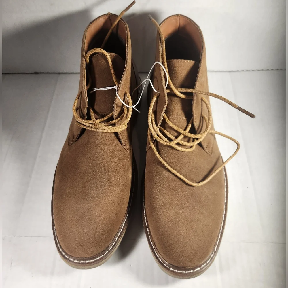 NWOT Men's Vance Co. Suede & Leather Chukka Boot